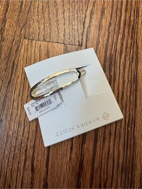 Kendra Scott Zorte Small Hair Barrette Gold